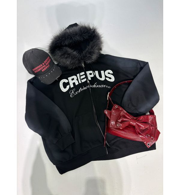 jouetie「ファードッキングルーズフーディー」|パーカー|ブラック