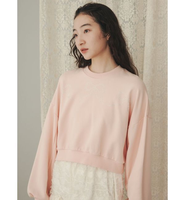 merry jenny「ribbonホットフィックススウェット」|Tシャツ・カットソー|