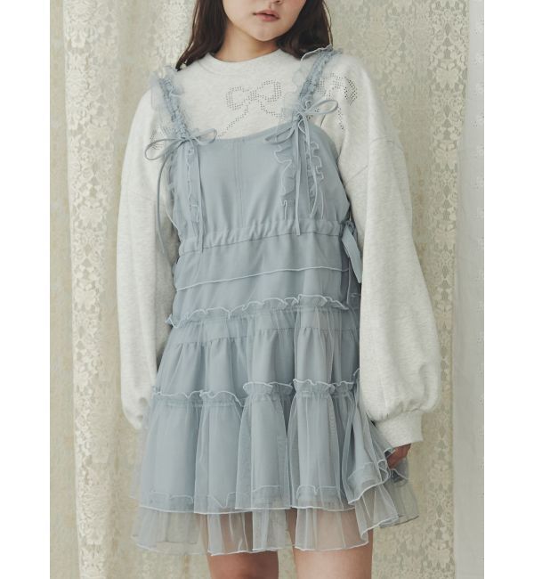 merry jenny「ribbonホットフィックススウェット」|Tシャツ・カットソー|