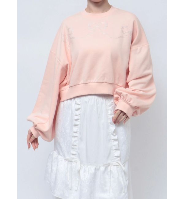 merry jenny「ribbonホットフィックススウェット」|Tシャツ・カットソー|