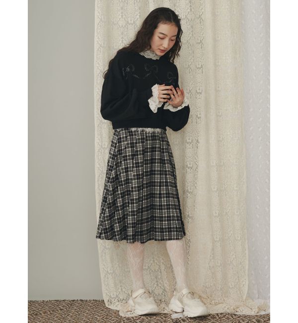 merry jenny「ribbonホットフィックススウェット」|Tシャツ・カットソー|