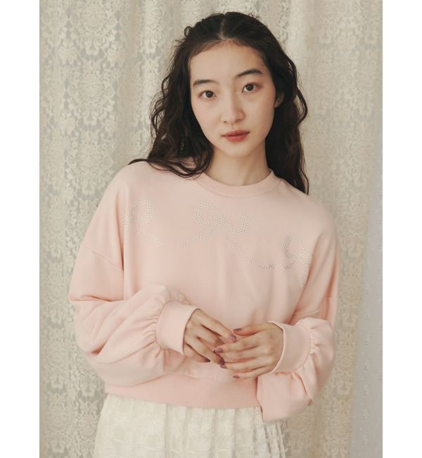 merry jenny「ribbonホットフィックススウェット」|Tシャツ・カットソー|