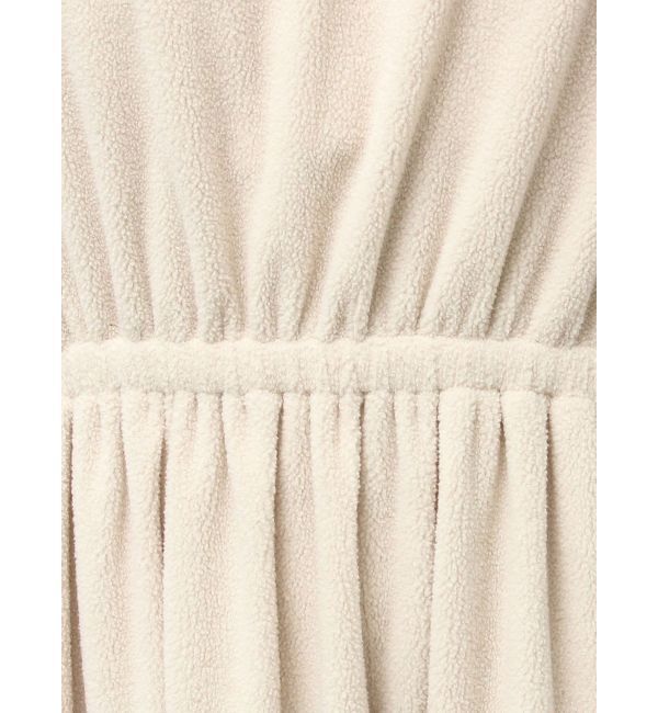 merry jenny「ギャザーギャザーフリースワンピース」|ワンピース|