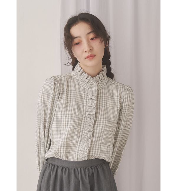 merry jenny「frill neckブラウス」|シャツ・ブラウス|