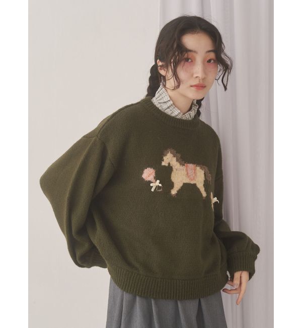 merry jenny「frill neckブラウス」|シャツ・ブラウス|