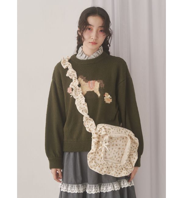 merry jenny「frill neckブラウス」|シャツ・ブラウス|