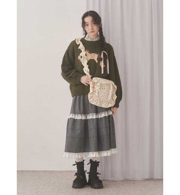 merry jenny「frill neckブラウス」|シャツ・ブラウス|