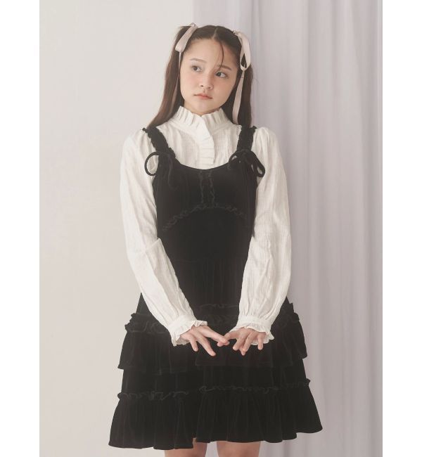 merry jenny「frill neckブラウス」|シャツ・ブラウス|