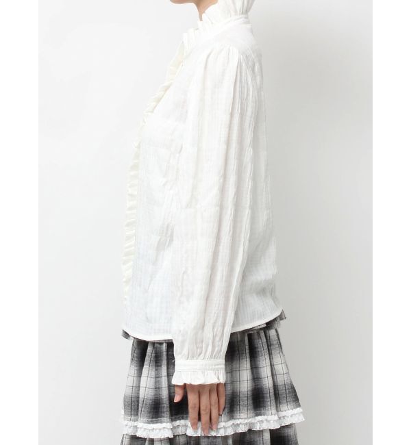 merry jenny「frill neckブラウス」|シャツ・ブラウス|