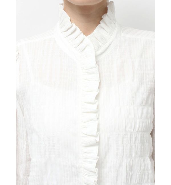 merry jenny「frill neckブラウス」|シャツ・ブラウス|