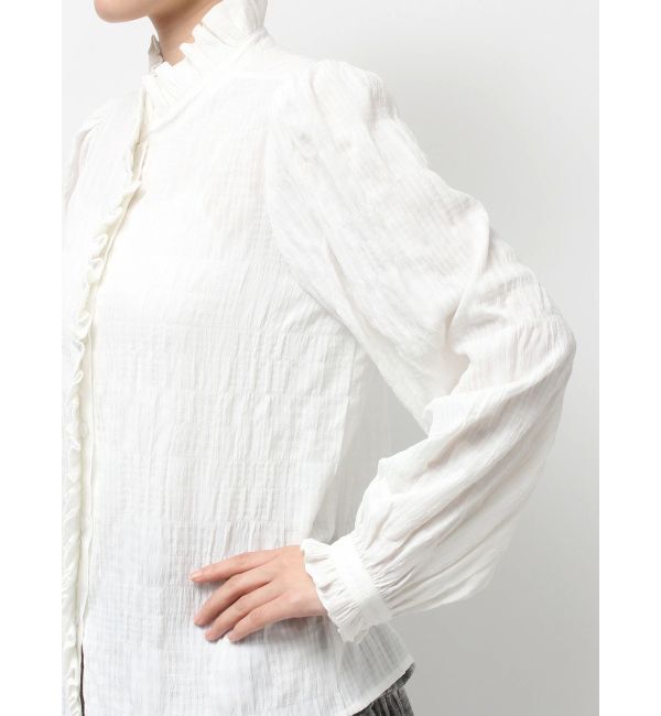 merry jenny「frill neckブラウス」|シャツ・ブラウス|