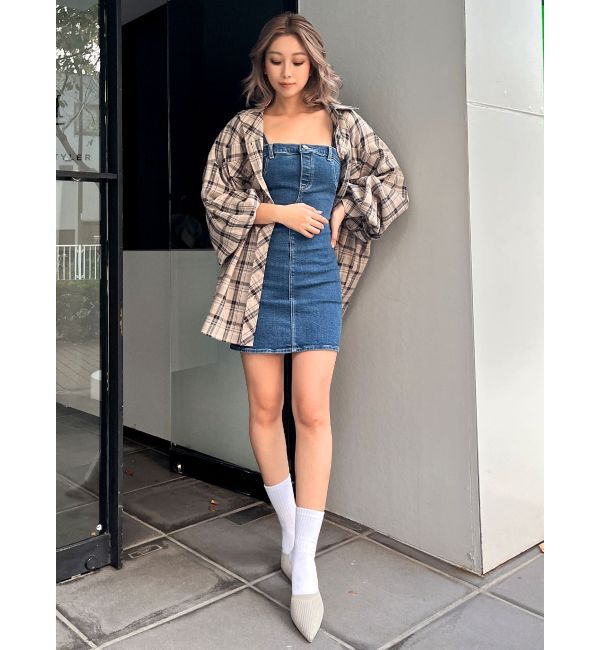 GYDA「BIG checkシャツ」|シャツ・ブラウス|