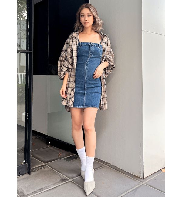 GYDA「BIG checkシャツ」|シャツ・ブラウス|