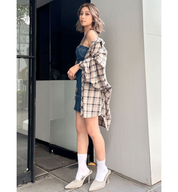 GYDA「BIG checkシャツ」|シャツ・ブラウス|