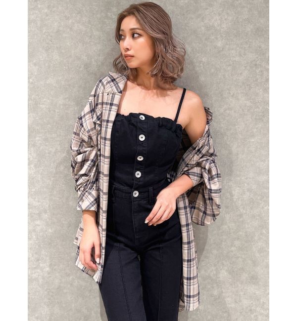 GYDA「BIG checkシャツ」|シャツ・ブラウス|