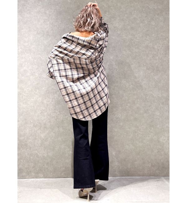 GYDA「BIG checkシャツ」|シャツ・ブラウス|