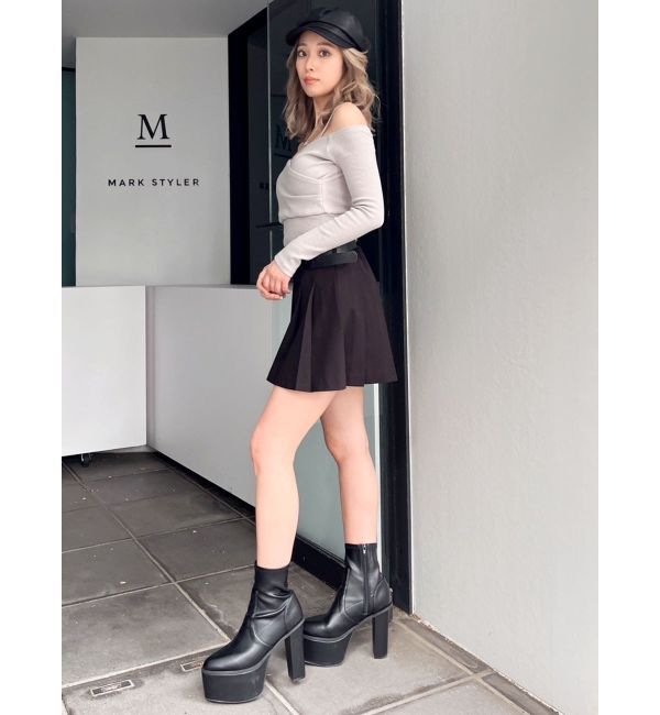 GYDA「カシュクールデザインオフショルトップス」|Tシャツ・カットソー|