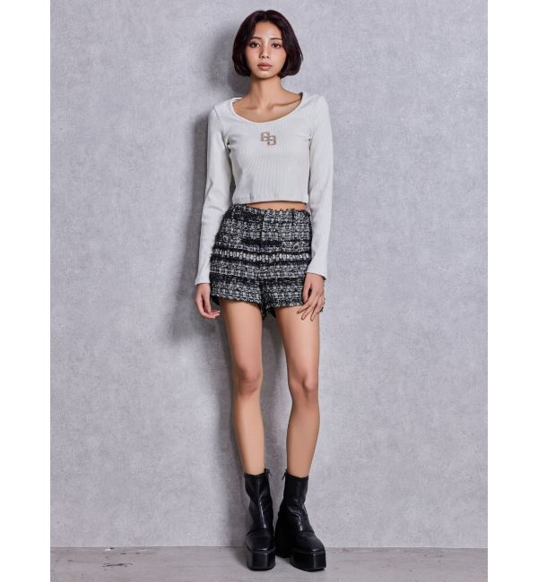 GYDA「GD bijou 2WAYチャンキーショートブーツ」|ショートブーツ|