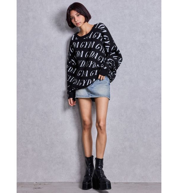 GYDA「GD bijou 2WAYチャンキーショートブーツ」|ショートブーツ|