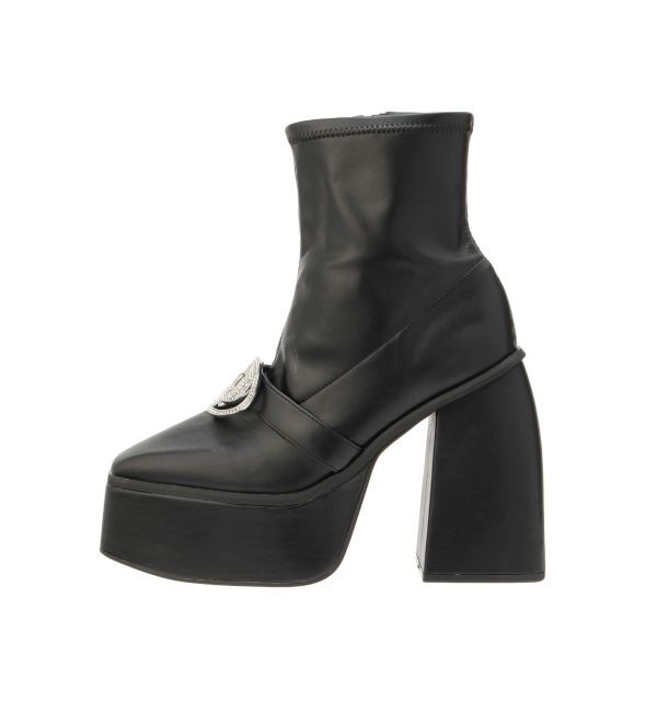 GYDA「GD bijou 2WAYチャンキーショートブーツ」|ショートブーツ|