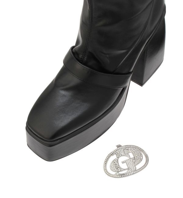 GYDA「GD bijou 2WAYチャンキーショートブーツ」|ショートブーツ|