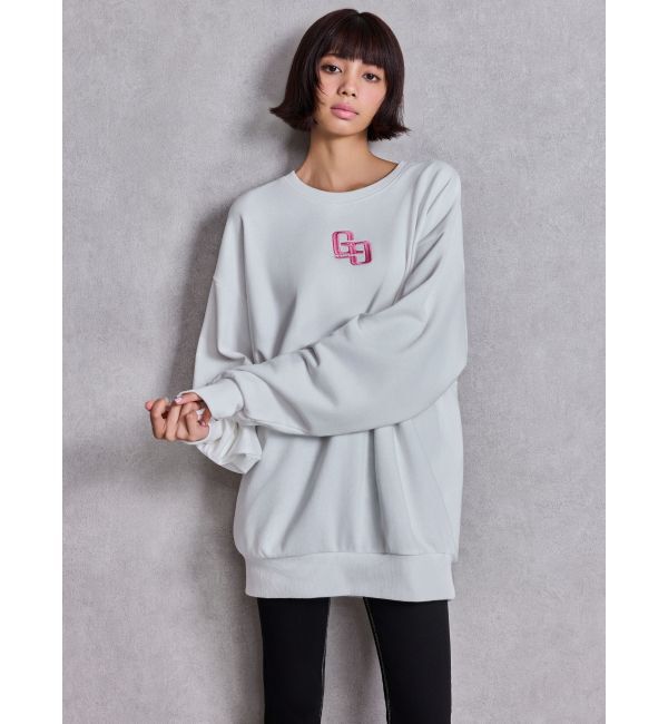 GYDA「GG BACK bijou プルオーバー」|スウェット・ジャージ|