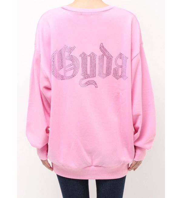 GYDA「GG BACK bijou プルオーバー」|スウェット・ジャージ|