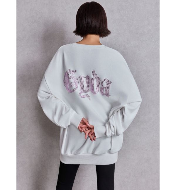 GYDA「GG BACK bijou プルオーバー」|スウェット・ジャージ|