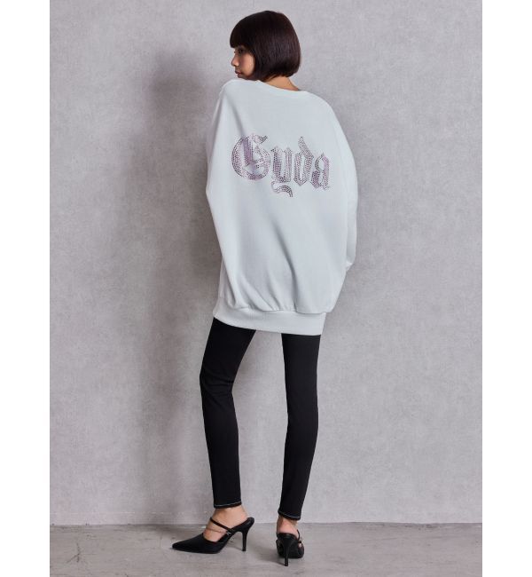 GYDA「GG BACK bijou プルオーバー」|スウェット・ジャージ|
