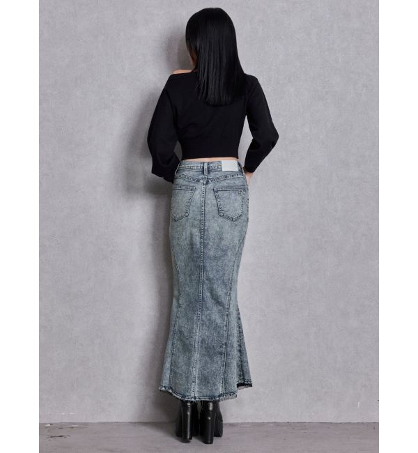 GYDA「shiny lace upタンクソールショートブーツ」|ショートブーツ|