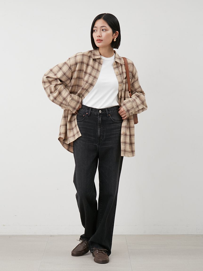 Mila Owen「チェックネルシャツ」|シャツ・ブラウス|