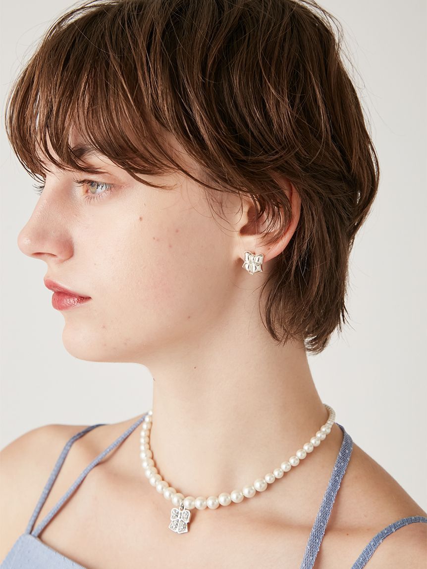 FURFUR「リサイクルシルバーピアス」|ピアス|