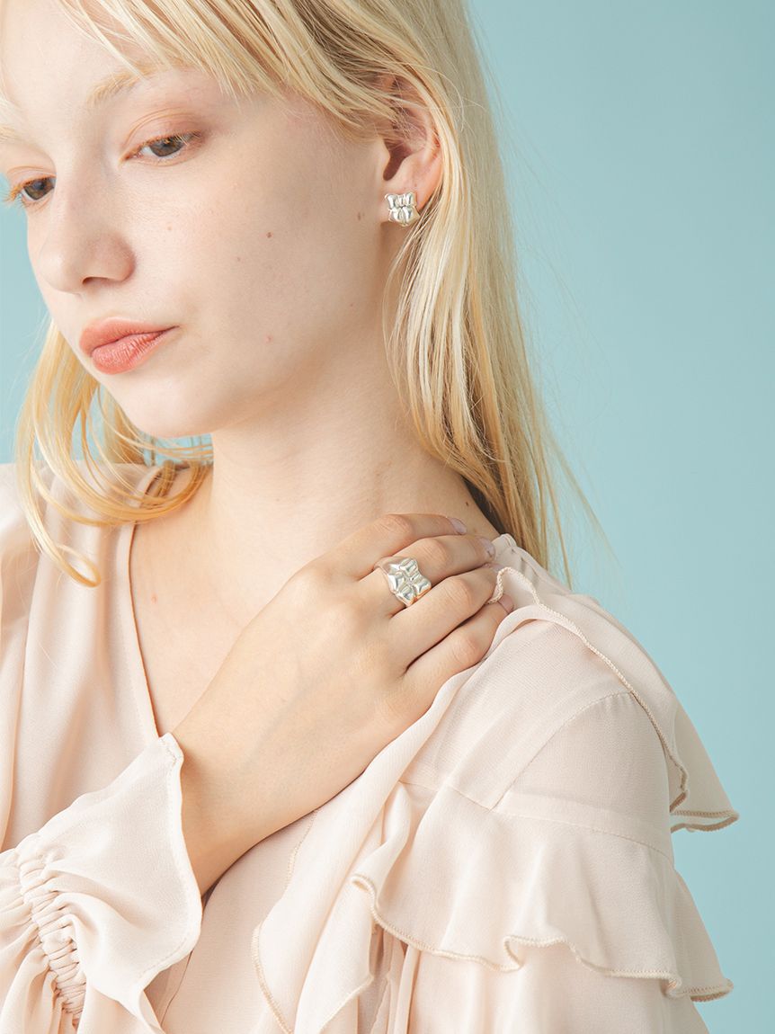 FURFUR「リサイクルシルバーピアス」|ピアス|