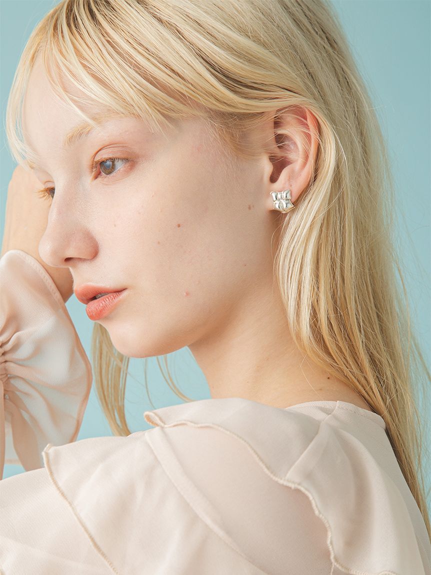 FURFUR「リサイクルシルバーピアス」|ピアス|