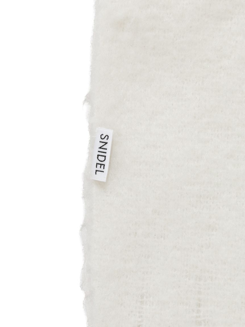 SNIDEL「ブローチ付きマフラー」|マフラー|