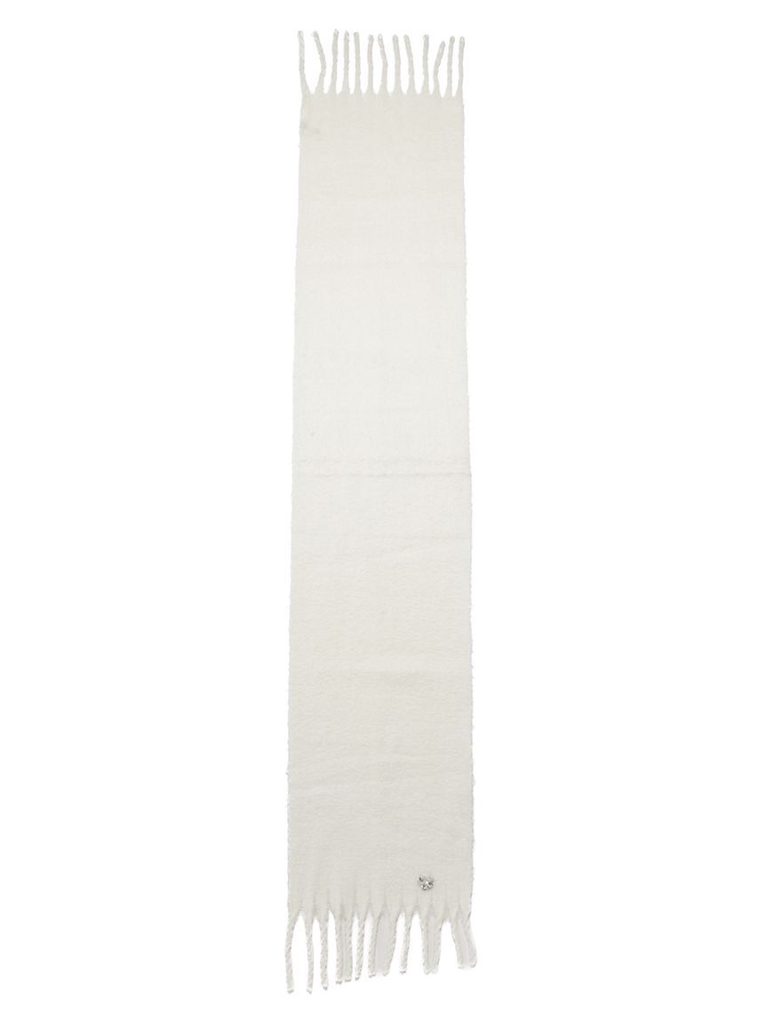 SNIDEL「ブローチ付きマフラー」|マフラー|