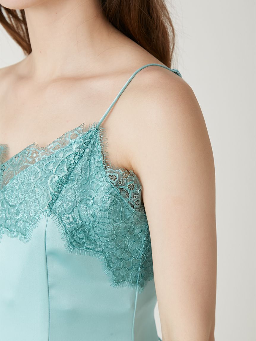 FRAY I.D「レーストリムマーメイドワンピース」|ワンピース|