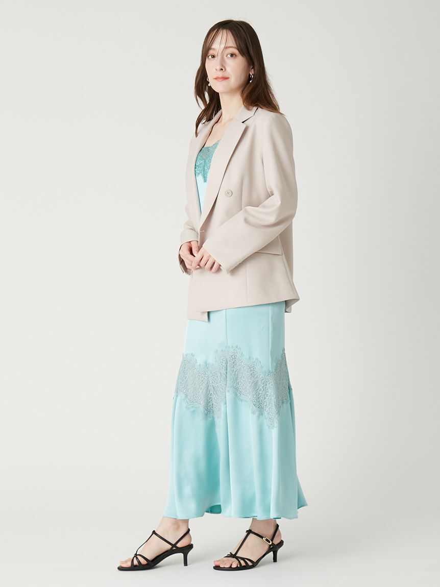 FRAY I.D「レーストリムマーメイドワンピース」|ワンピース|