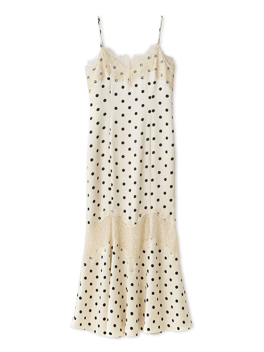 FRAY I.D「レーストリムマーメイドワンピース」|ワンピース|