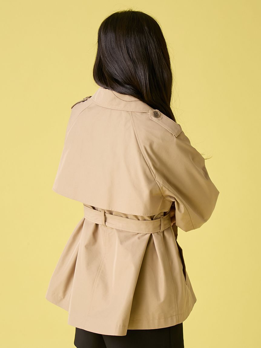 LILY BROWN「クラシックミドルトレンチコート」|トレンチコート|