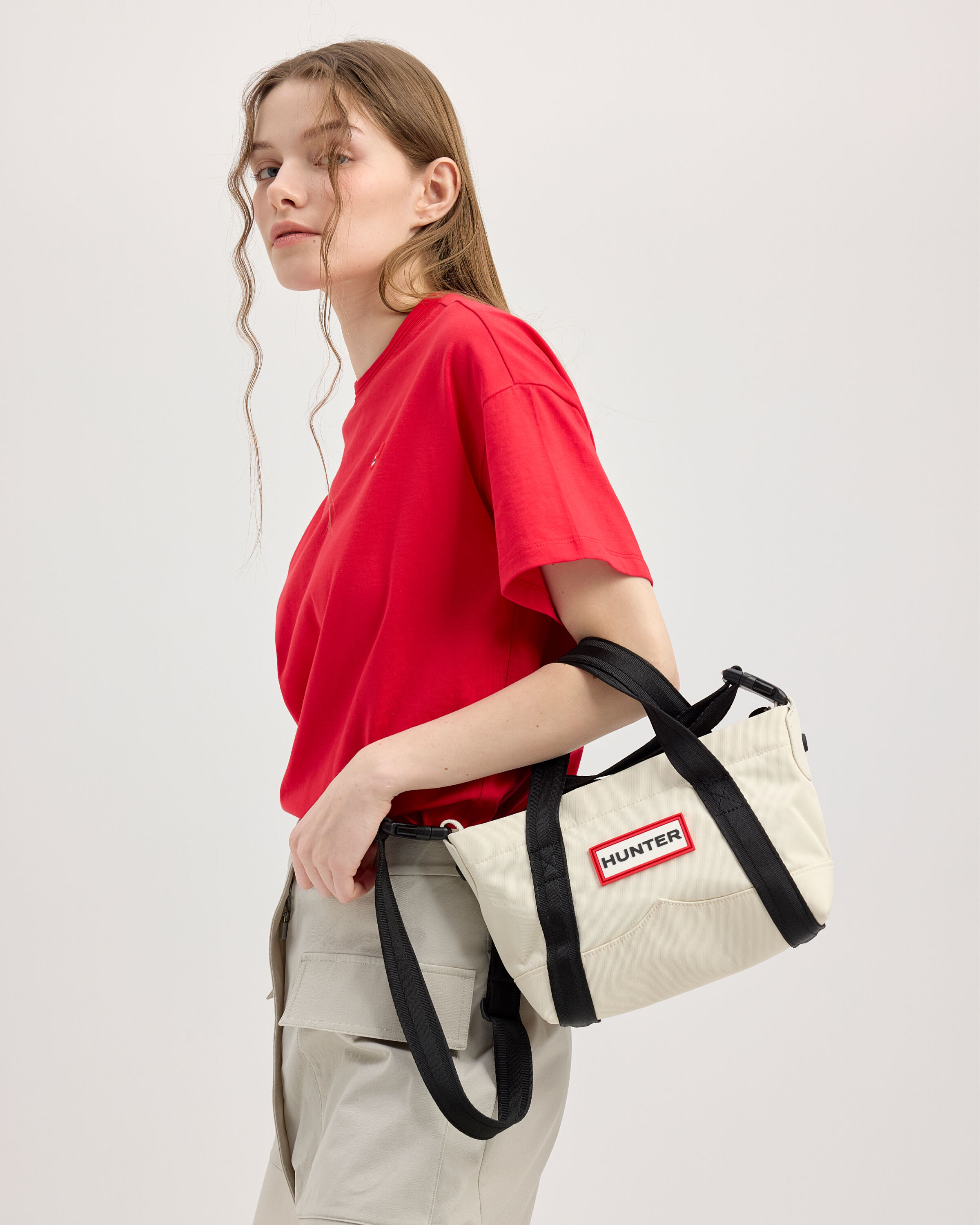 HUNTER「ナイロン ミニ トップ クリップ トート バッグ」|ショルダー・メッセンジャー|