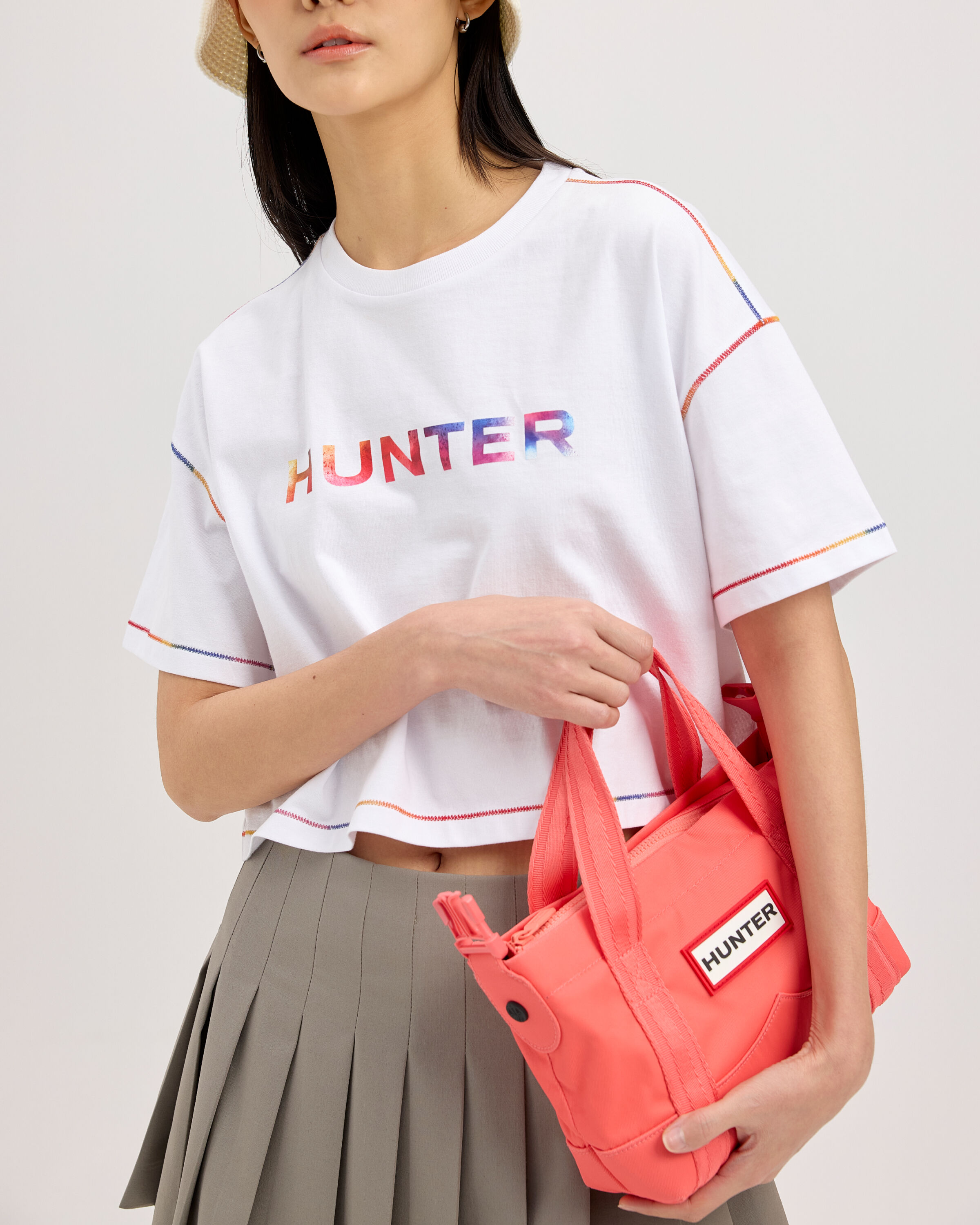 HUNTER「ナイロン ミニ トップ クリップ トート バッグ」|トートバッグ|