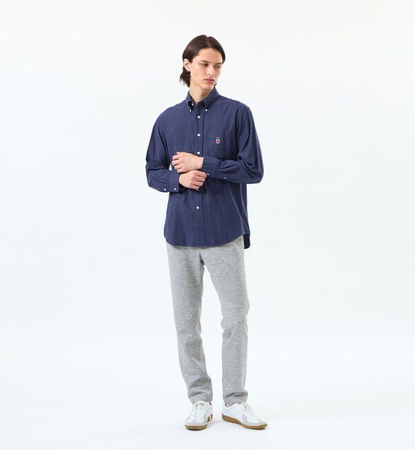 MACKINTOSH PHILOSOPHY「バッキンガムベア シャンブレーネル/チェック 長袖ボタンダウン」|シャツ・ブラウス|