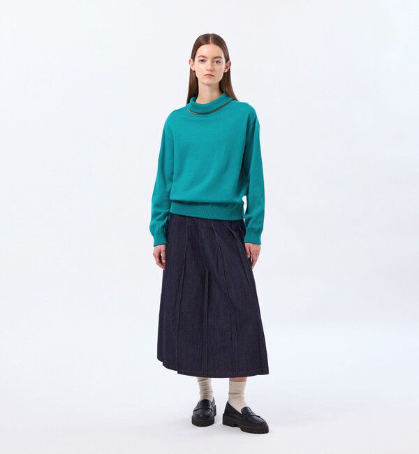 MACKINTOSH PHILOSOPHY「バイカラーロールニット」|ニット・セーター|