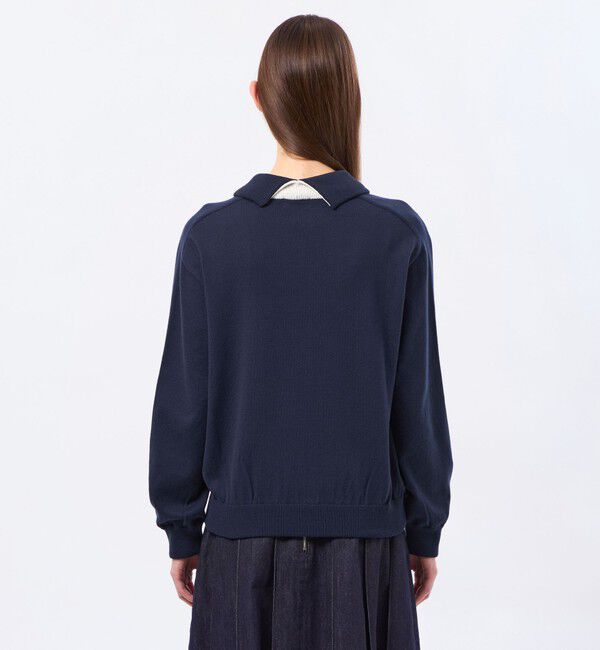 MACKINTOSH PHILOSOPHY「バイカラーロールニット」|ニット・セーター|