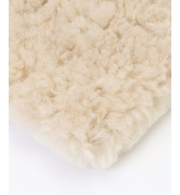 ikka「エコボアXフェイクファーリバー差し込み」|マフラー|