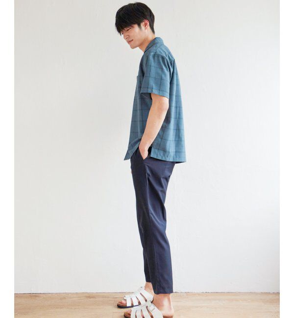 ikka「【セットアップ対応】Reflax リラックスオープンカラーシャツ」|シャツ・ブラウス|