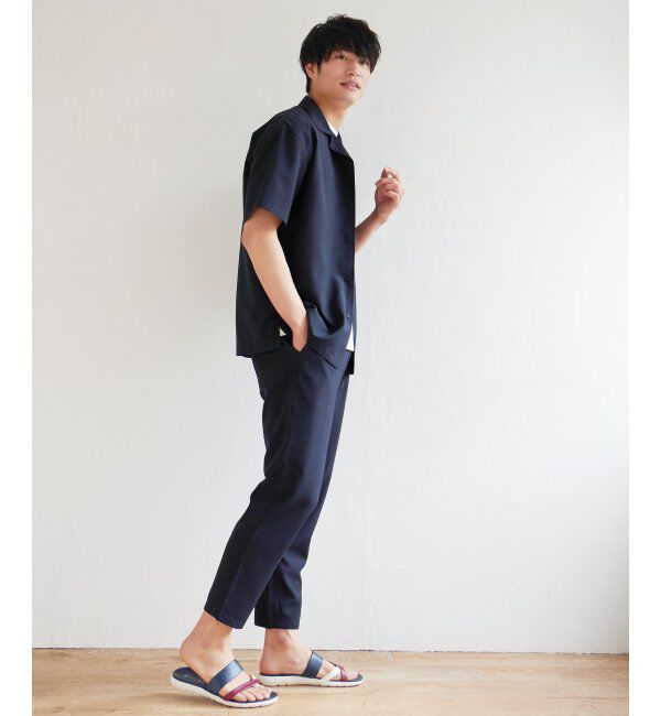 ikka「【セットアップ対応】Reflax リラックスオープンカラーシャツ」|シャツ・ブラウス|