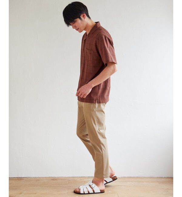 ikka「【セットアップ対応】Reflax リラックスオープンカラーシャツ」|シャツ・ブラウス|