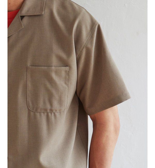 ikka「【セットアップ対応】Reflax リラックスオープンカラーシャツ」|シャツ・ブラウス|